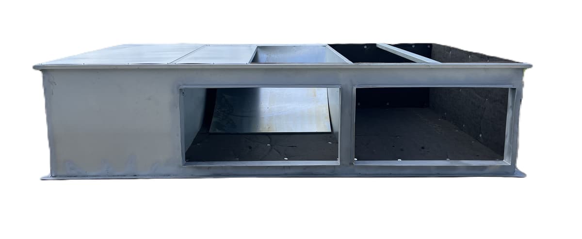 Horizontal Discharge Package curb