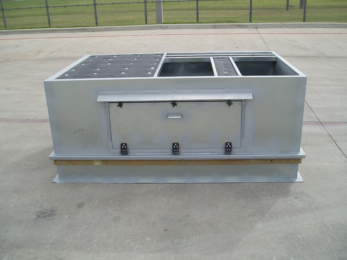 Final Filter Rooftop Package Curb