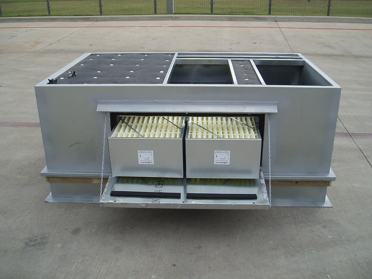 Final Filter Rooftop Package Curb