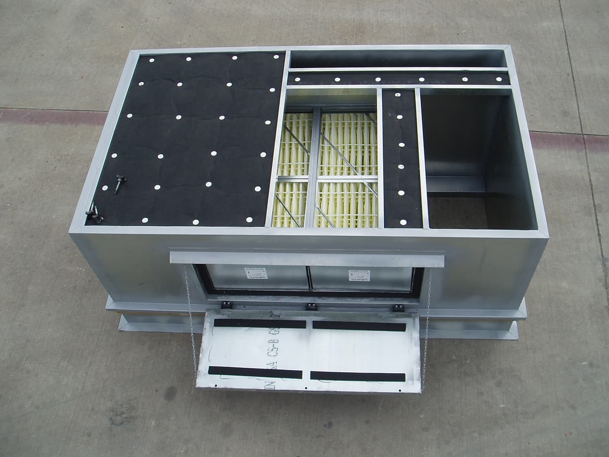 Final Filter Rooftop Package Curb
