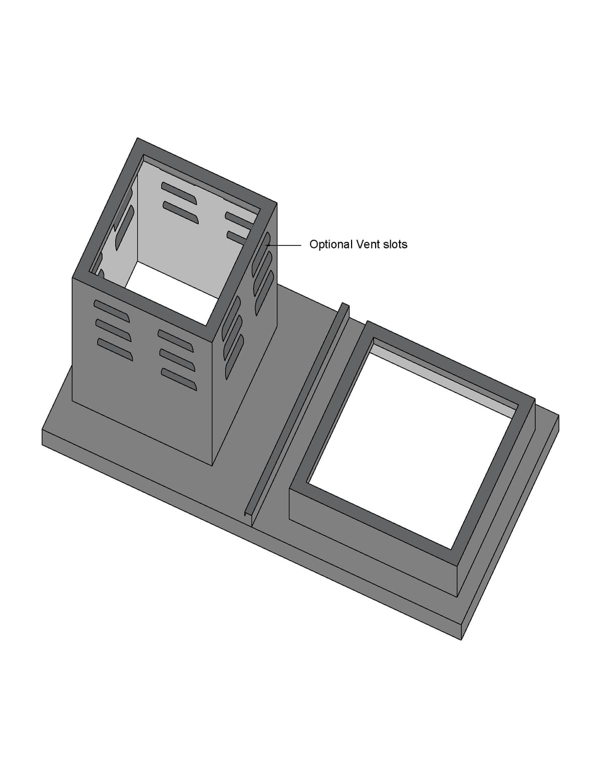 Double Curb Adapter
