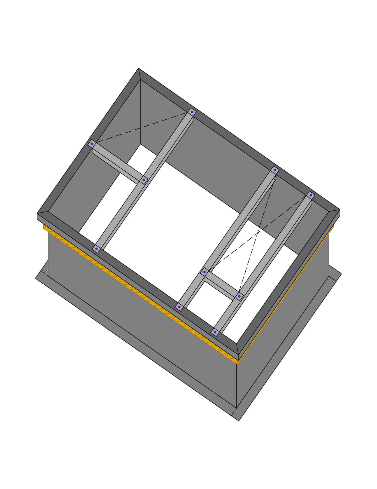 Rooftop Package Curb